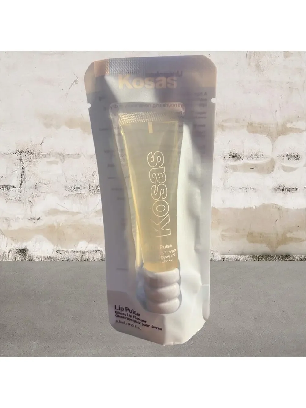 Kosas Lip Pulse Glassy Lip Plumper Gloss in Unspoken NWT
